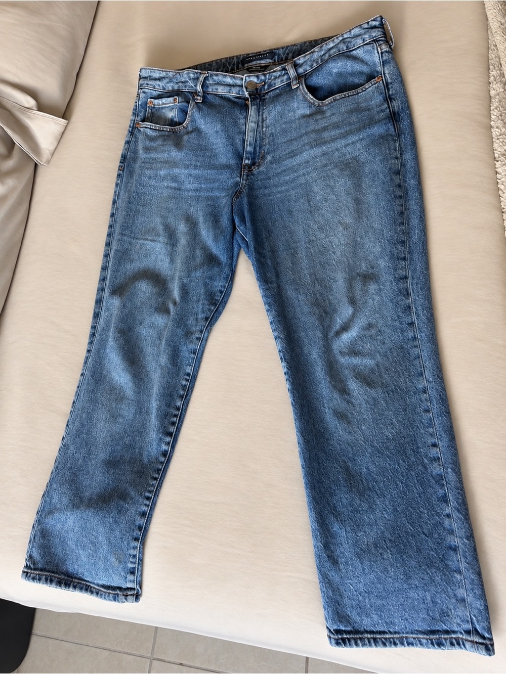 Aeropostale Women’s Mid Rise Ankle Straight Jeans
